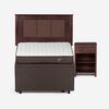 Bed Boxet Rosen 1,5 Plazas Ergo T + Respaldo +  Velador