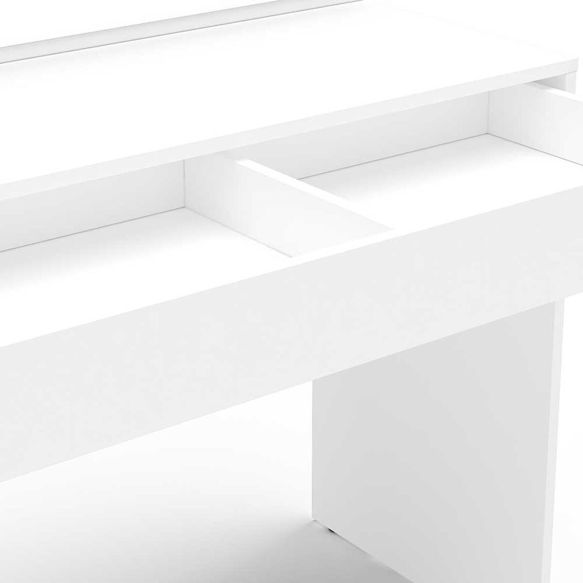 Tocador Vekkahome Virginia 1 Cajón Blanco
