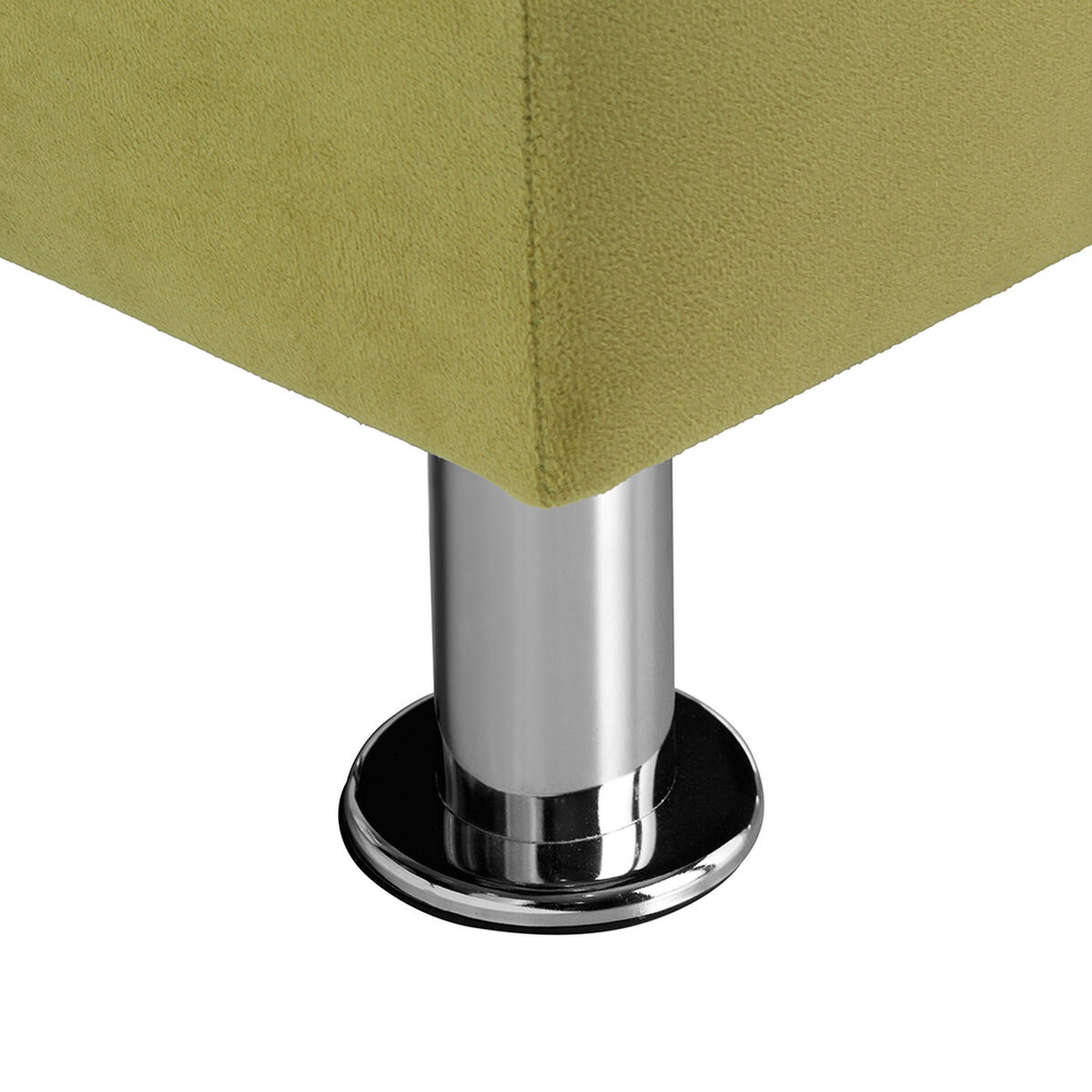 Banqueta Felpa Bodevir Lisboa 2 Cuerpos Pistacho