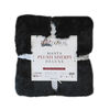Manta Plush Sherpi Deluxe 127X152 Negro