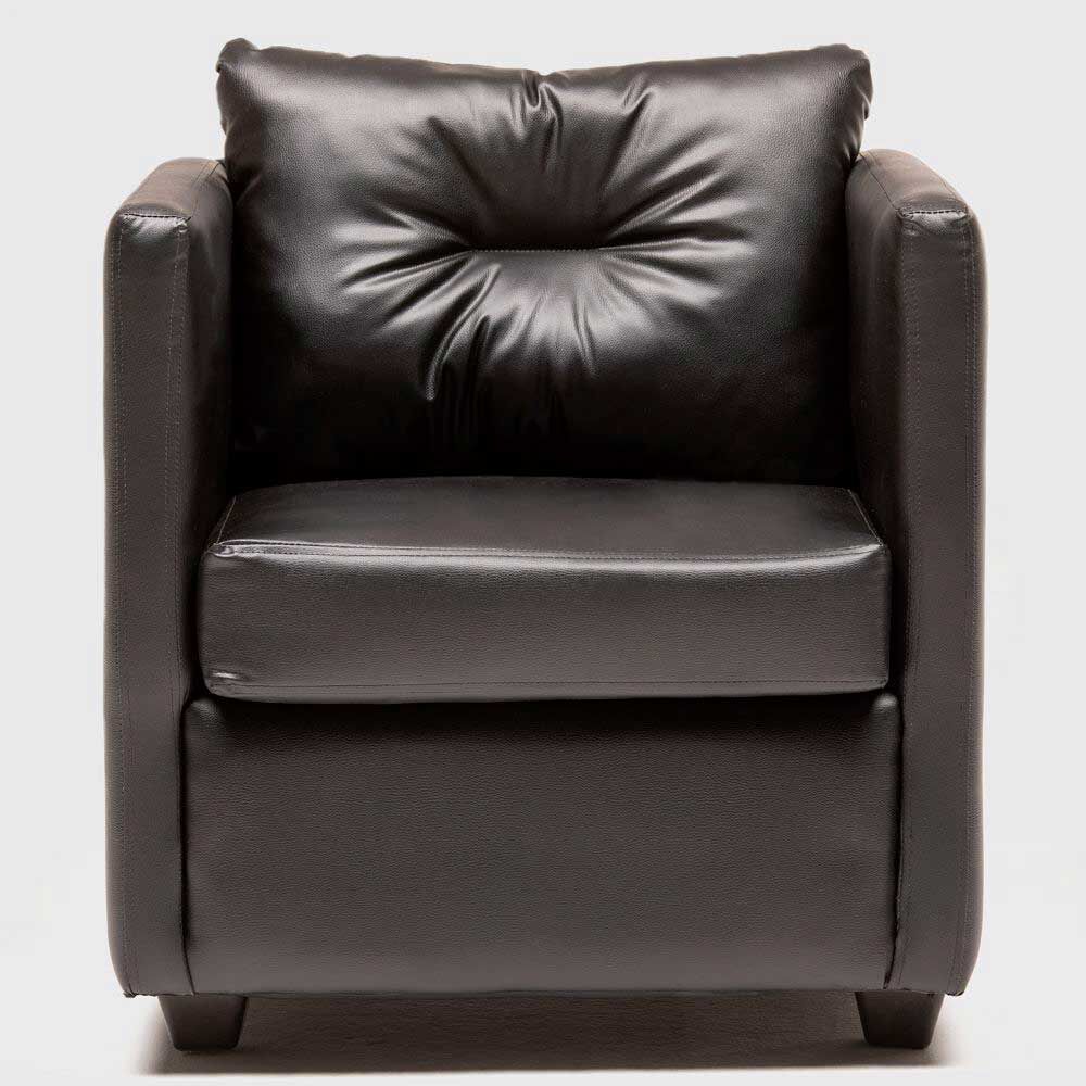 Poltrona Cabsur Caburga PU Negro