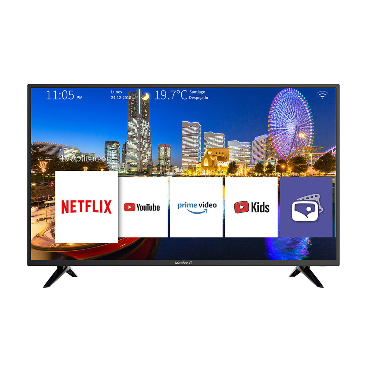 LED 43" Master-G MGFB4310XP Smart TV Full HD