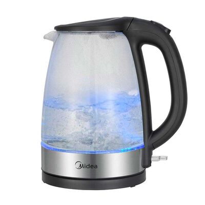 Hervidor El&eacute;ctrico Glass Midea MK-17G02A 1,7 lts
