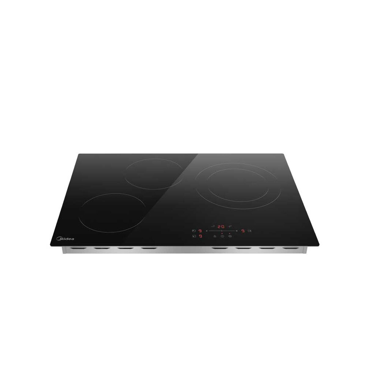 Encimera El&eacute;ctrica Midea MC-6T46D1R297 3 Quemadores Negra