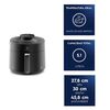 Freidora de Aire Electrolux EAF170 5,1 L