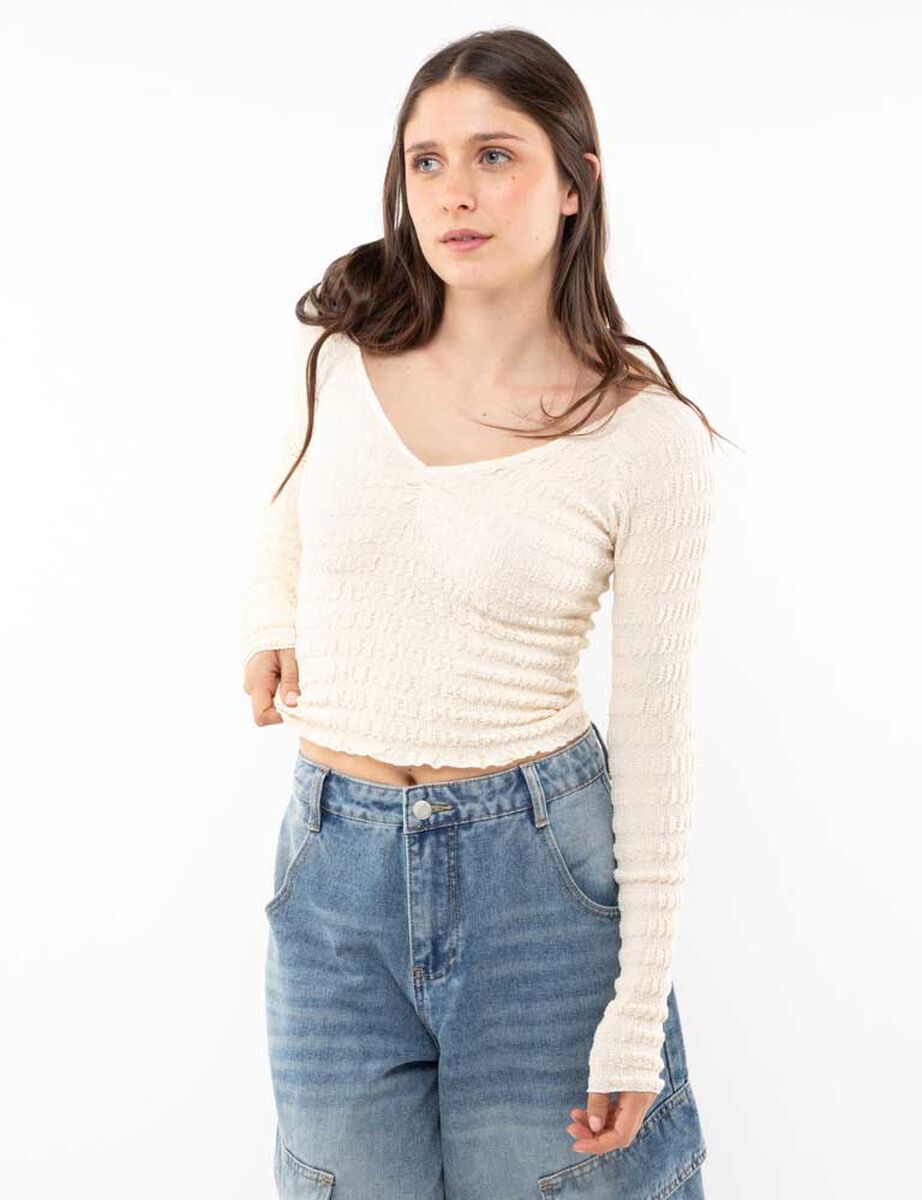 Polera Manga Larga Mujer Icono