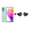 Combo Celular Samsung Galaxy A73 5G 128GB 6,7" Light Green Liberado + Audífonos Bluetooth Galaxy Buds2 Pro Graphite