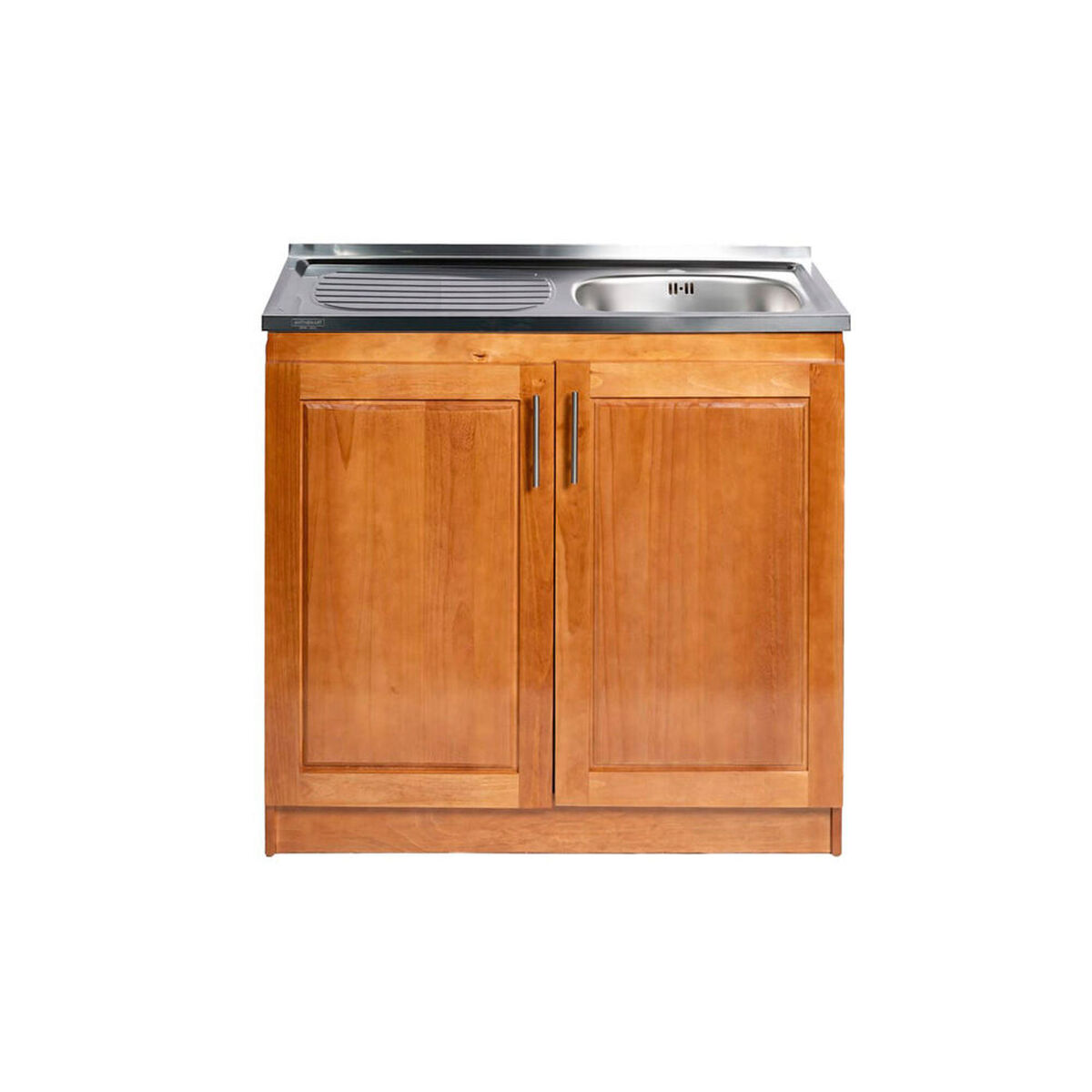 Lavaplato Derecho Muebles Hema Berl&iacute;n 100 cm Nogal