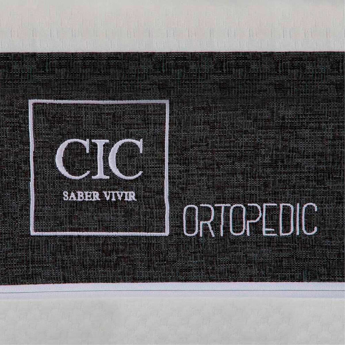 Cama Europea CIC Base Dividida King Ortopedic + Respaldo Sile
