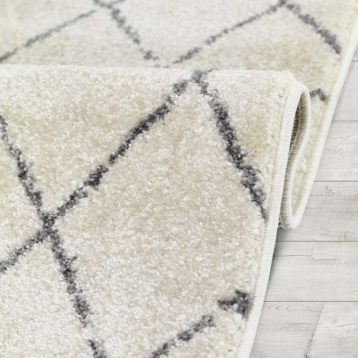 Bajada de Cama Modalfo Florida Blanco 50 x 120 cm
