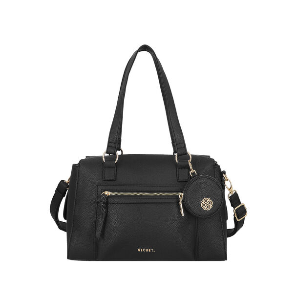 Cartera de mano Secret Ibiza FW25 L Negro