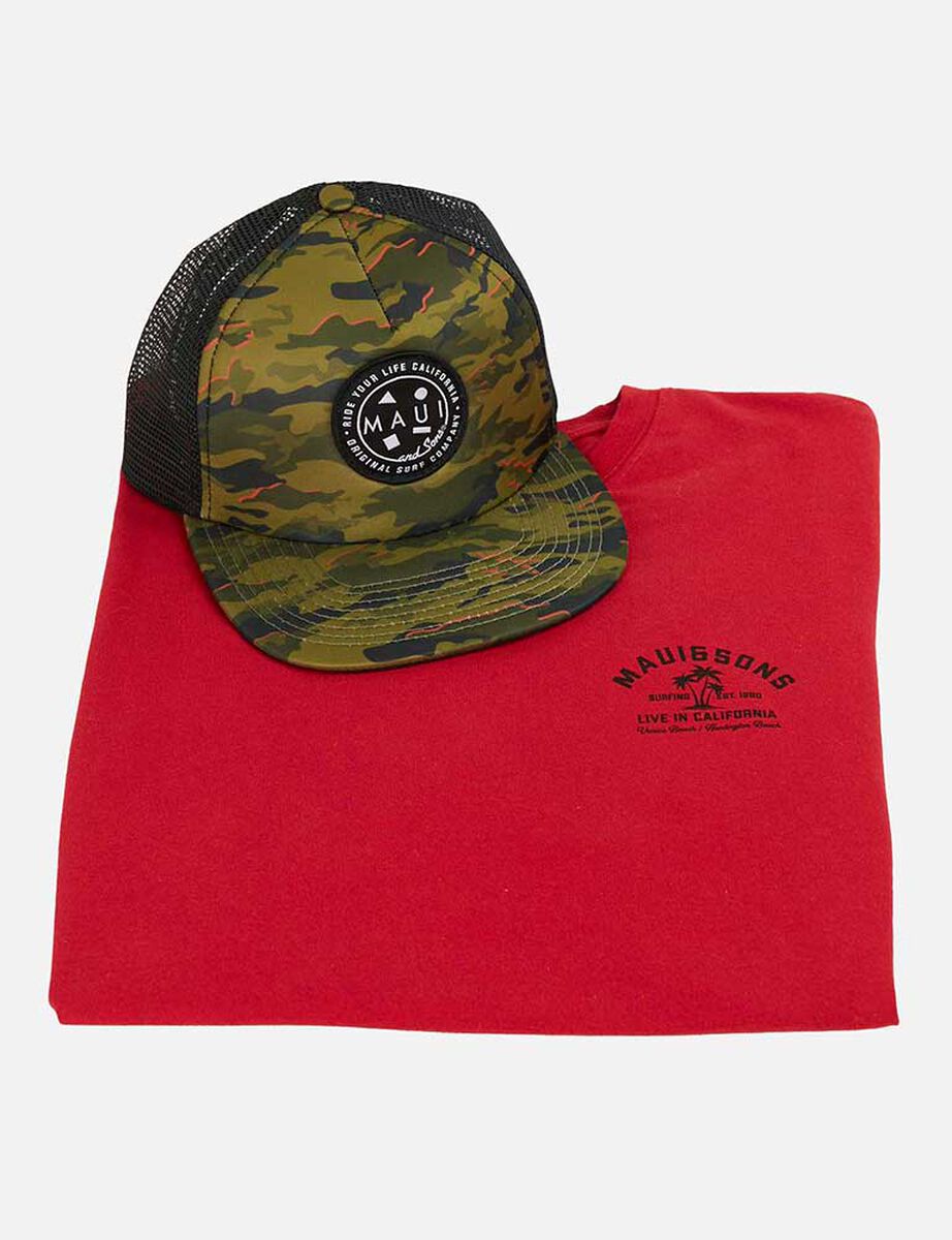 Pack Jockey + Polera Urbana Hombre Maui