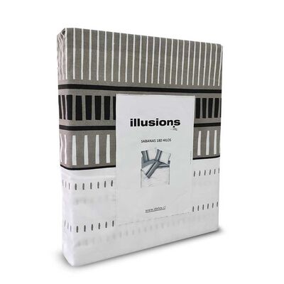 Imagen 2 del producto Juego de Sábanas Illusions 180 Hilos King Bursa Multicolor