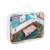 Frazada Reversible Bebe Conejito Rosada Bebesit