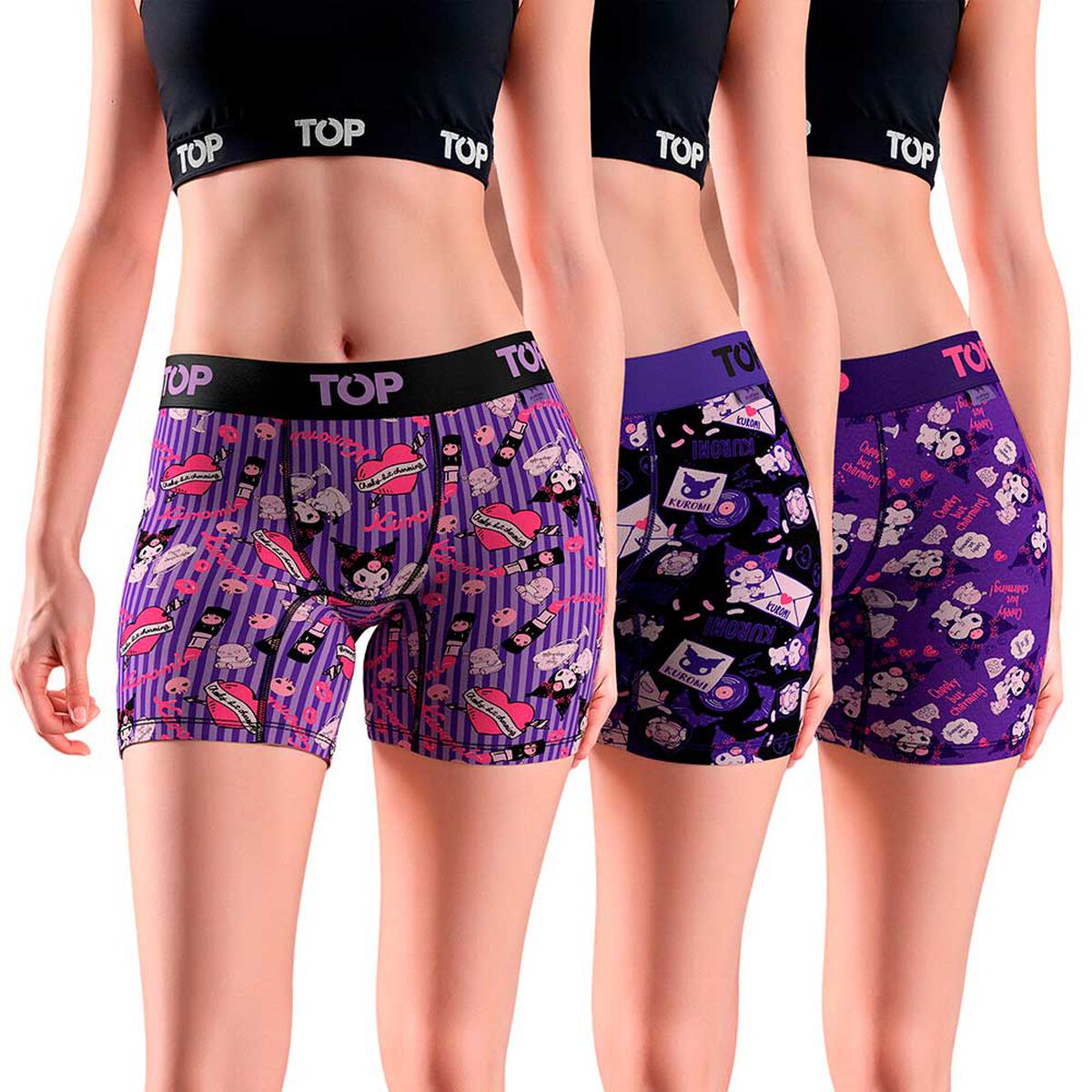 Pack 3 Calzón Pantaleta Mujer Top