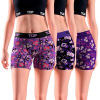 Pack 3 Calzón Pantaleta Mujer Top SURTIDO