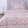 Plumón Estampado Sohome by Fabrics 1,5 Plazas Abstracto Beige