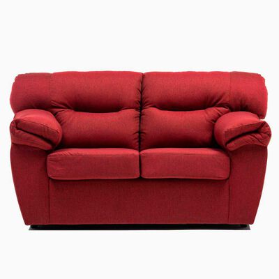 Imagen 1 del producto Sofá Cabsur Zeus 2 Cuerpos Tela Burdeo