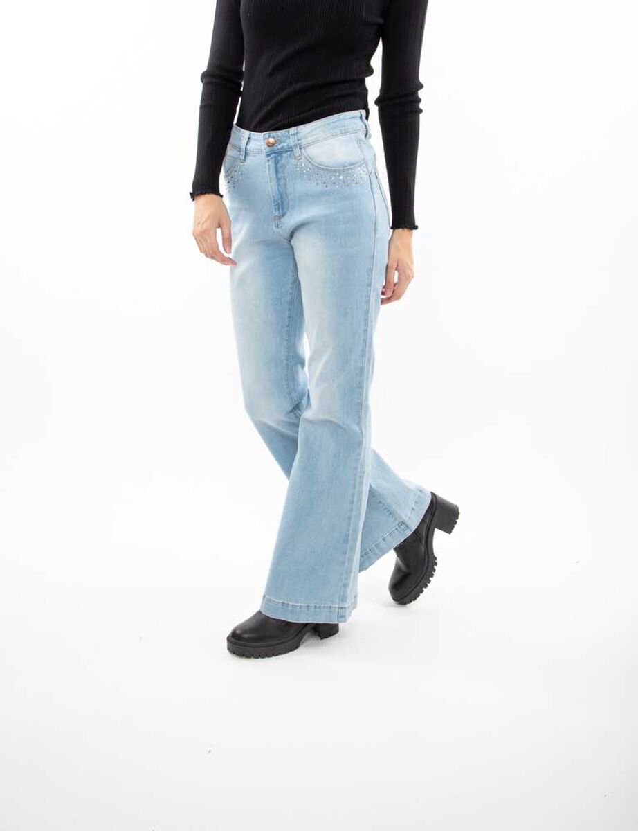 Jeans Flare Mujer Fiorucci
