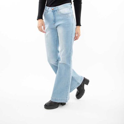 Jeans Flare Mujer Fiorucci