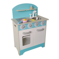 Cocina de Madera Gamepower Celeste con Accesorios