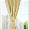 Cortina Blackout Tejido Doral Victoria 220 x 140 cm 8 Piezas Beige