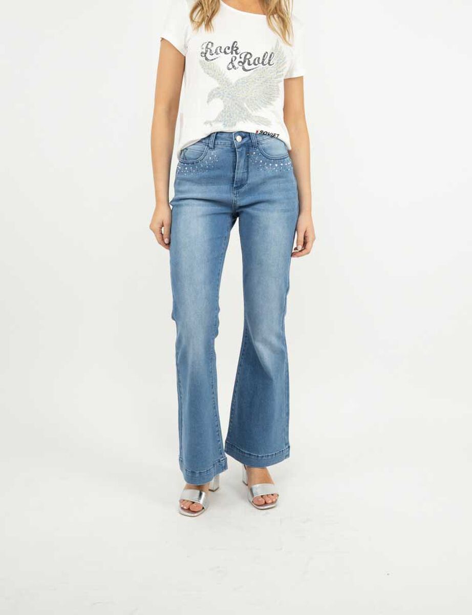 Jeans Flare Mujer Soviet