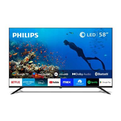 LED 58” Philips 58PUD7019 Google TV UHD