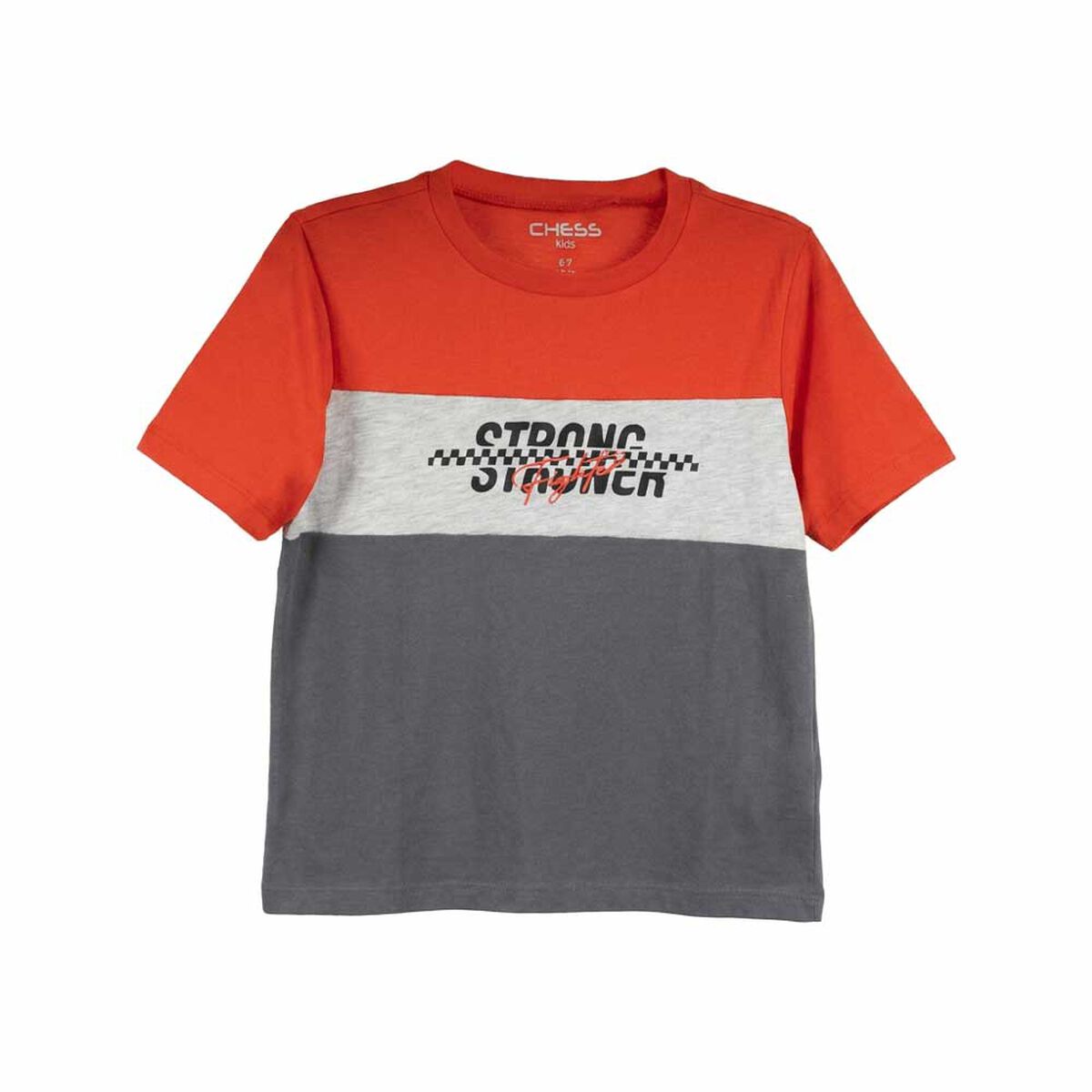 Polera Manga Corta Ni&ntilde;o Chess