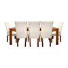 Juego de Comedor Living Factory Teka 8 Sillas Beige