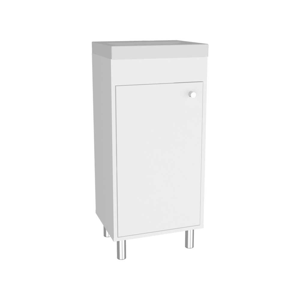 TUHOME VANITORIO RIVERA 1 PUERTA 84X32X40,2 CM BLANCO