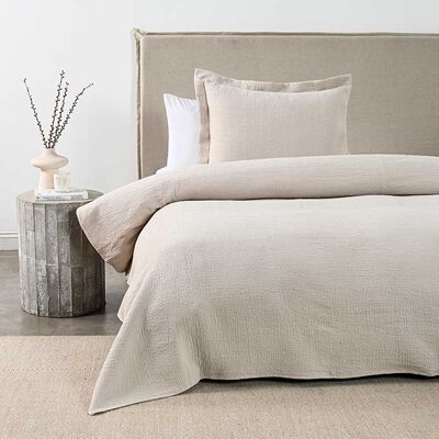 Cubrecama Royal Supreme 1.5 Plazas Mila Crudo