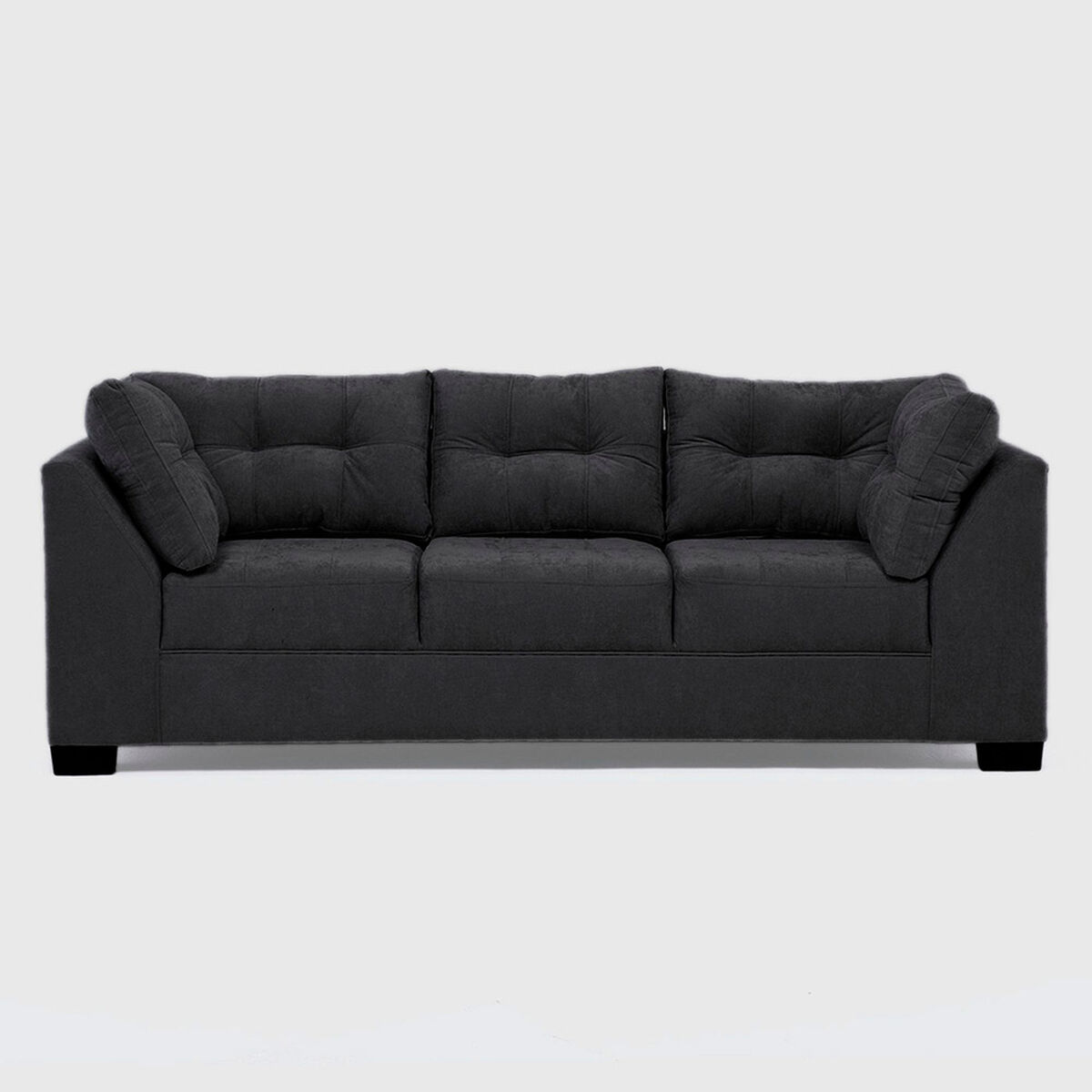 Sof&aacute; Muebles MPR Edimburgo 3 Cuerpos Negro