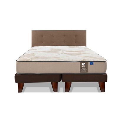 Imagen 2 del producto Cama Europea Flex Base Dividida King Dual Sensity + Respaldo Royal
