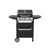 Parrilla a Gas Bbq Grill Boston Pro Negro