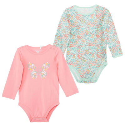 Pack 2 Body Manga Larga de Algodón Beba Chess Baby