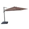 Quitasol Lateral Vincenzi Khaki 300 x 300 cm Café