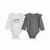 Pack 2 Body Beb&eacute; de Algod&oacute;n Chess Baby
