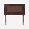 Cama Europea Rosen 1 Plaza Indie + Respaldo Rachel