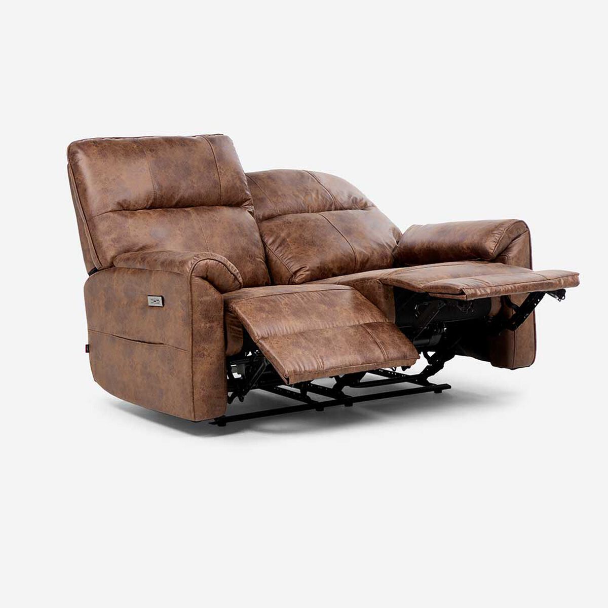 Sof&aacute; Reclinable Rosen Tolosa 2 Cuerpos Camel