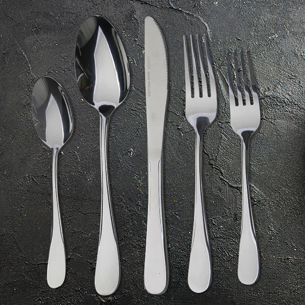 Juego de Cubiertos Cuisine Lugano 45 Piezas