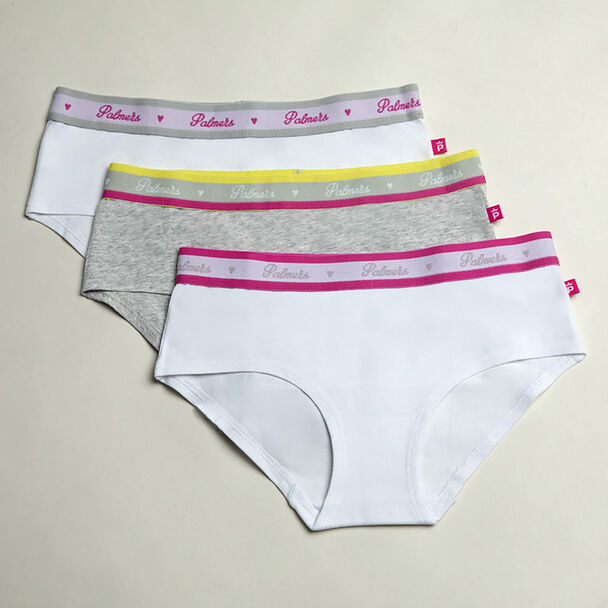 Pack 3 Calzones Pantaletas Niña Palmers
