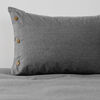 Funda de Plumón Cannon Home Oxford 1,5 Plazas Gris