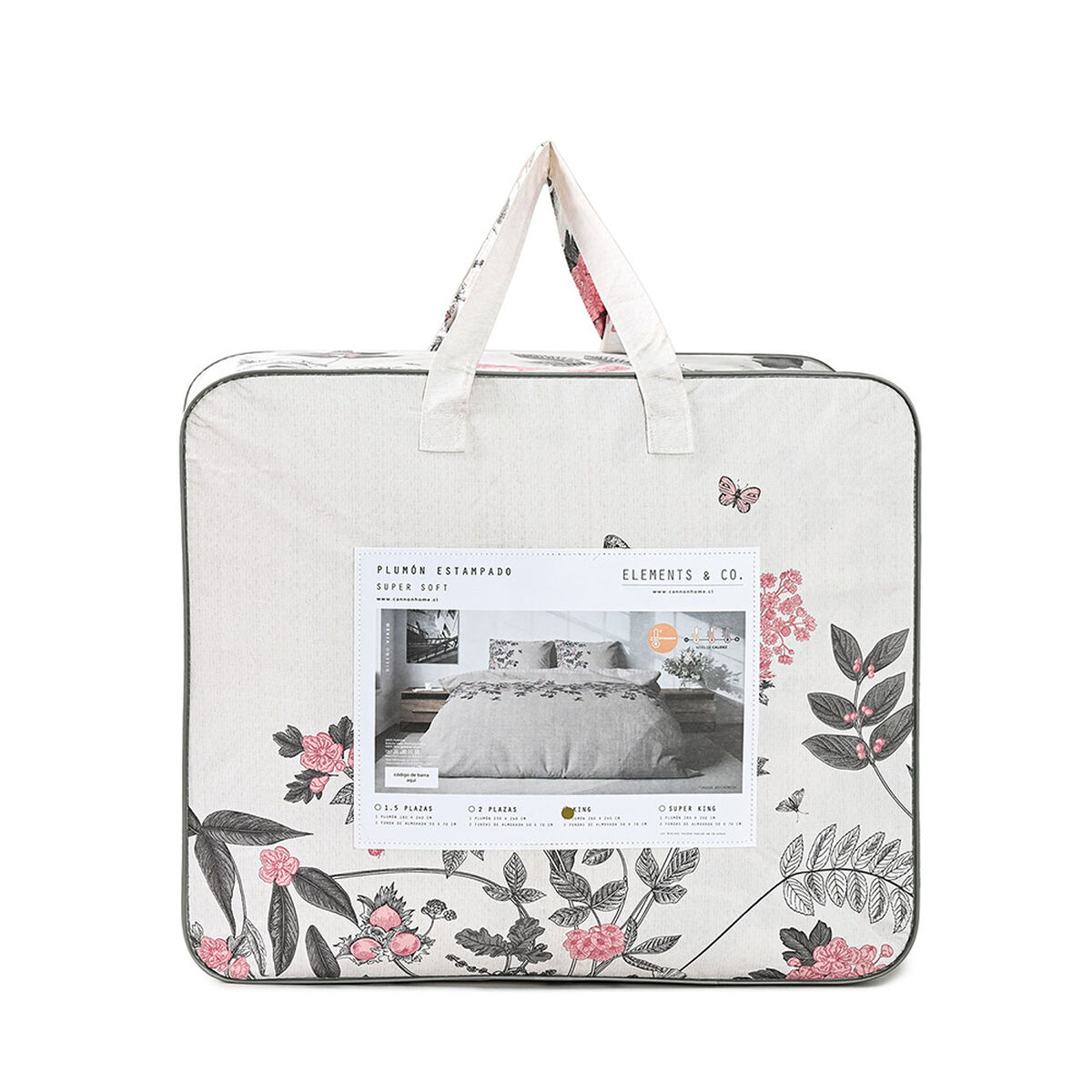 Plum&oacute;n Elements & Co Vireo 1,5 Plazas Beige