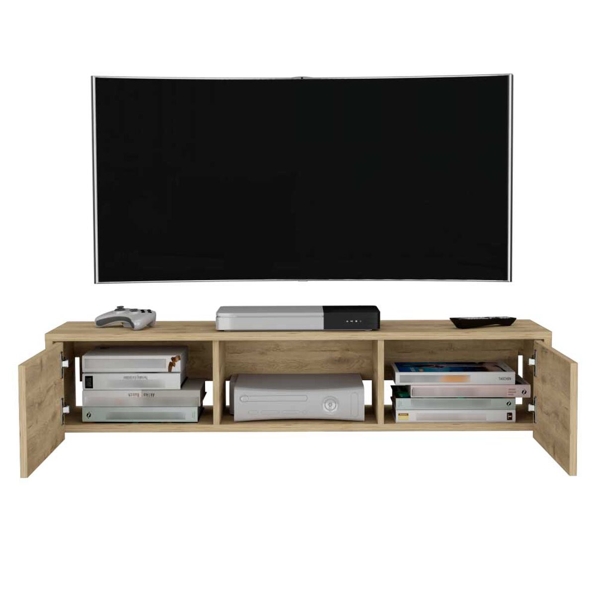 Panel TV TuHome Glen 49" Macadamia