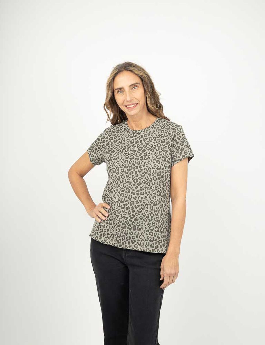 Polera Manga Corta Mujer Portman Club