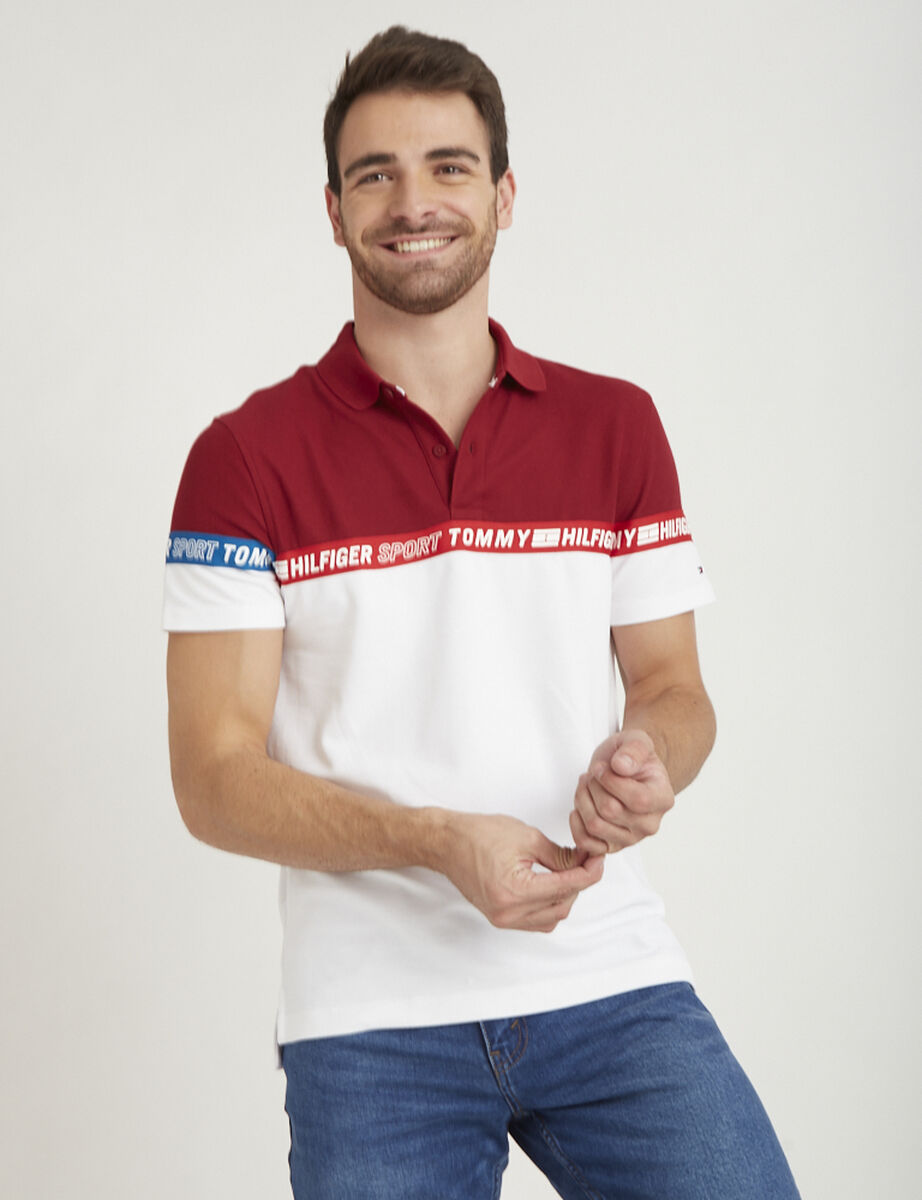 Sueter Polo Poleras Tommy Hilfiger Hombre Con Cuello POLERA TOMMY