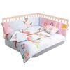 Set Cuna 5 Piezas Pajarito Rosado Bebesit