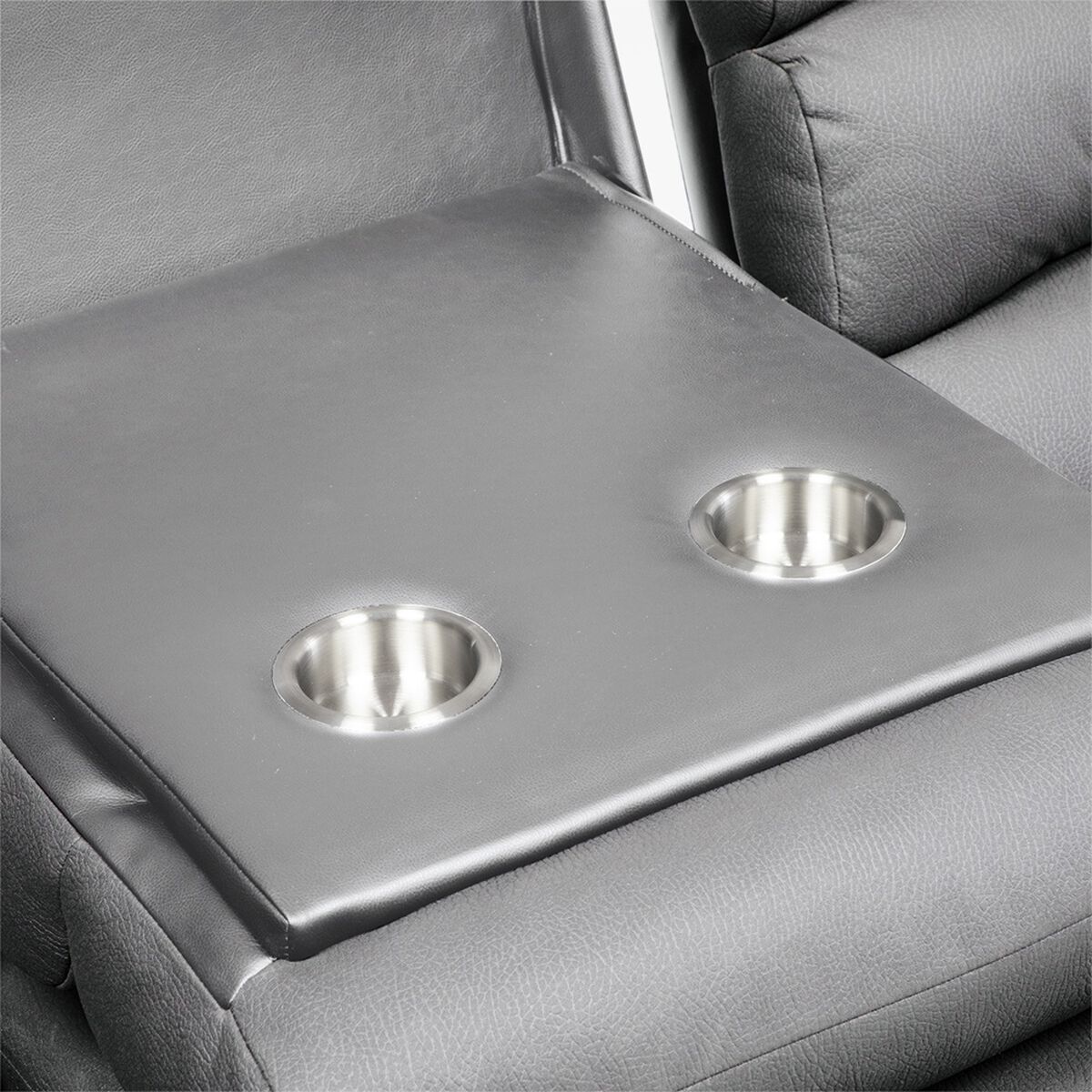 Sofá Daniels 8041SFFGRPW 3 Cuerpos Gris