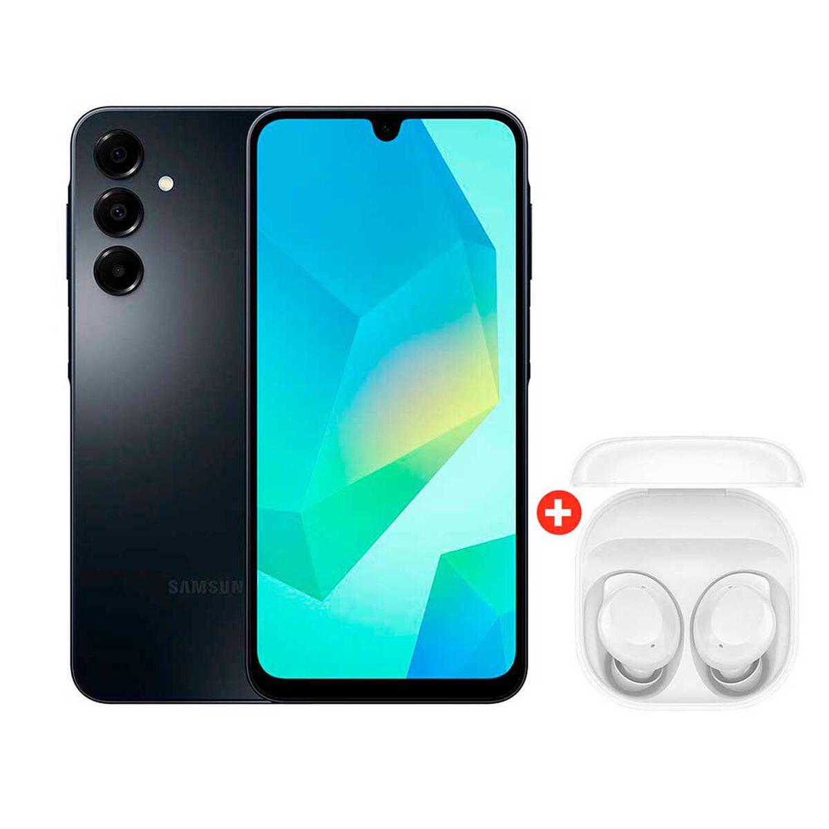 Celular Samsung Galaxy A16 LTE 128GB 6,7" Blue Black Liberado + Audífonos Bluetooth Samsung Galaxy Buds Core